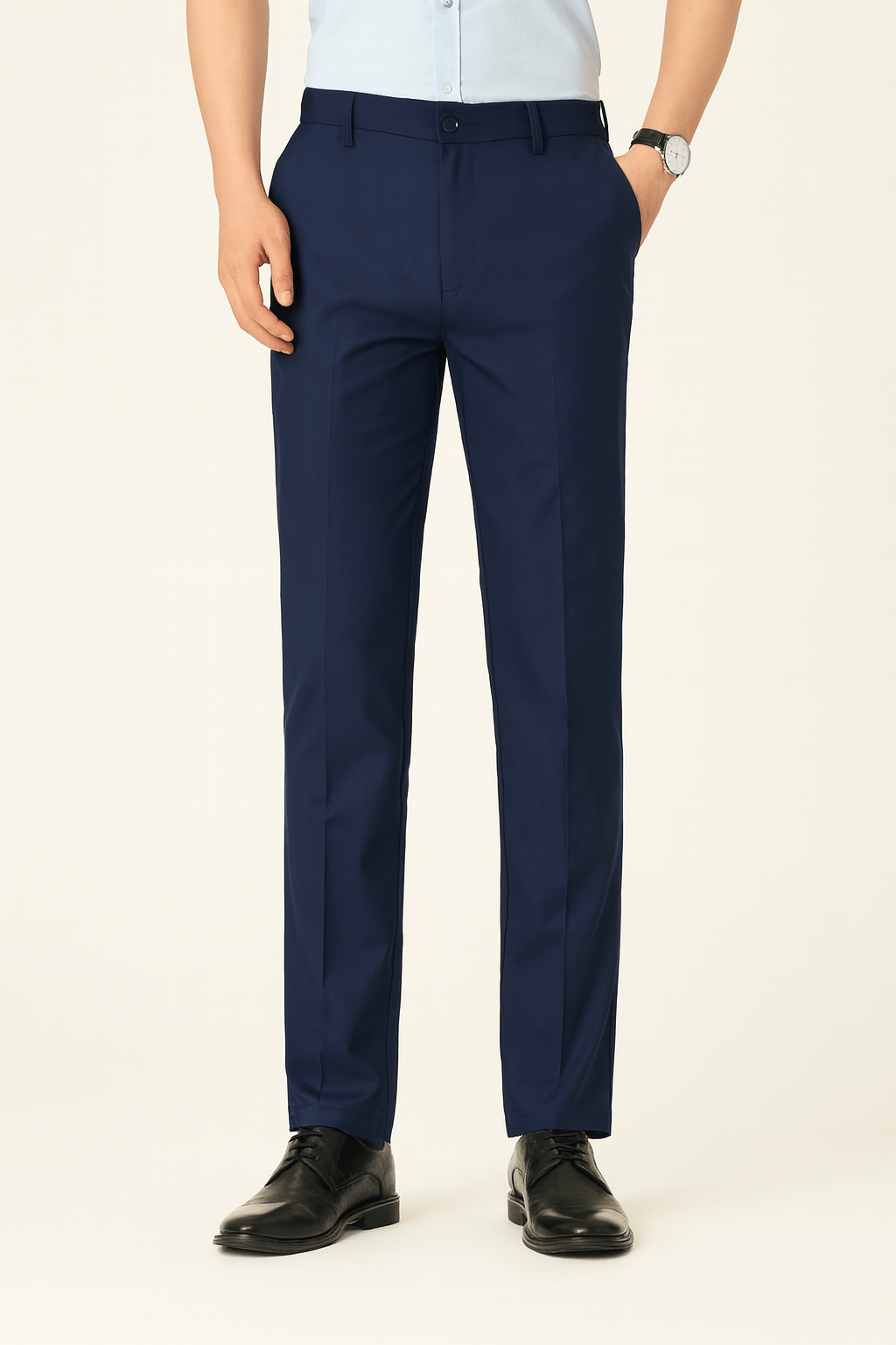 Évoque Slim Fit Anzughose – Moderne herenpantalon met elegante pasvorm