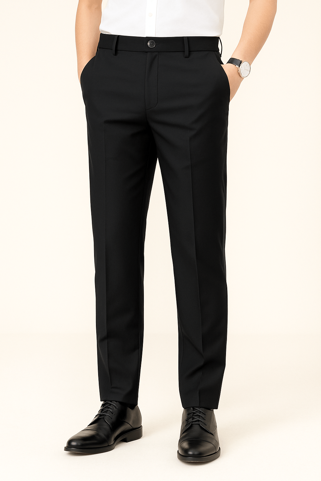 Évoque Slim Fit Anzughose – Moderne herenpantalon met elegante pasvorm