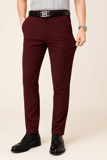 Évoque Slim Fit Anzughose – Moderne herenpantalon met elegante pasvorm