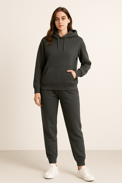 Élanor Unisex Hoodie en Joggingbroek Set – Comfortabele Loungewear voor Elke Dag