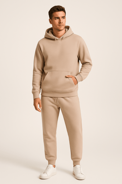Élanor Unisex Hoodie en Joggingbroek Set – Comfortabele Loungewear voor Elke Dag