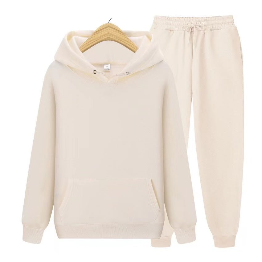 Élanor Unisex Hoodie en Joggingbroek Set – Comfortabele Loungewear voor Elke Dag