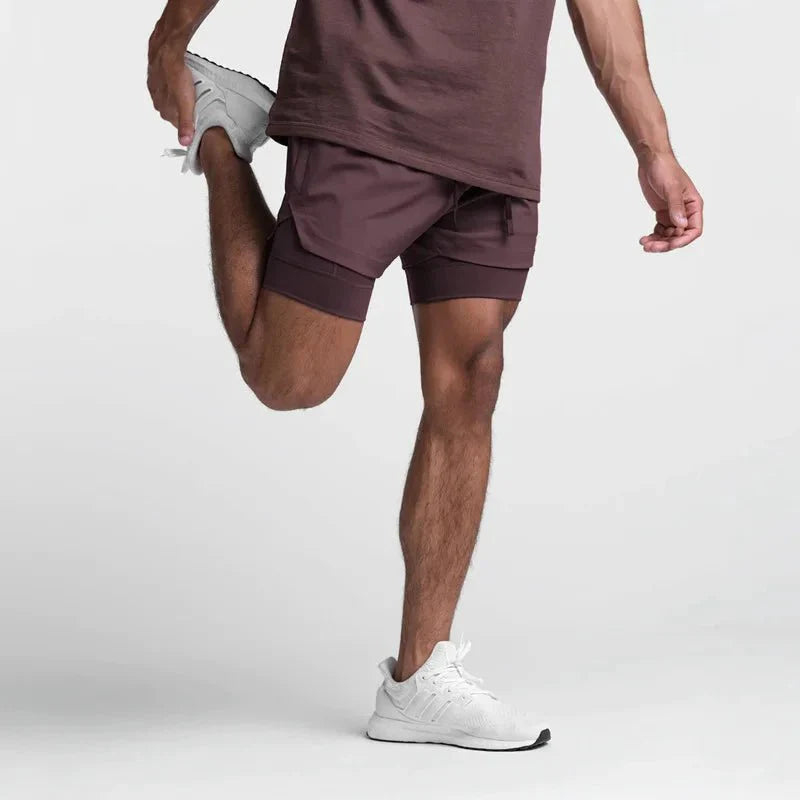 Élanor Trainingsshorts voor Heren – Lichtgewicht & Ademend Sportontwerp