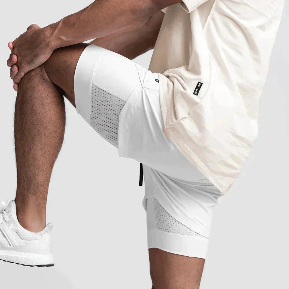 Élanor Trainingsshorts voor Heren – Lichtgewicht & Ademend Sportontwerp
