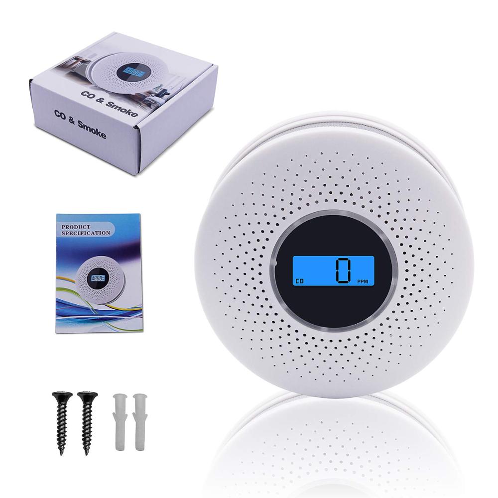 Monde 2-in-1 Rook- en Koolmonoxidemelder met Alarm en LED-indicatie – Batterijgevoed
