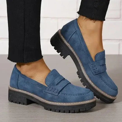 Évoque | Chunky loafers met dikke zool en tijdloos penny-ontwerp voor dames