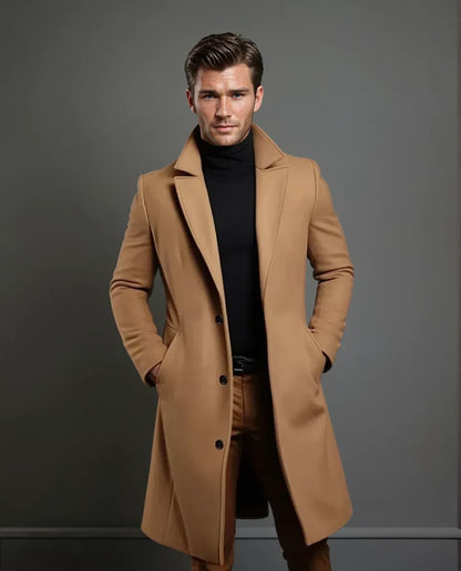 Élanor Herenjack van Premium Wol – Klassiek en Tijdloos Design