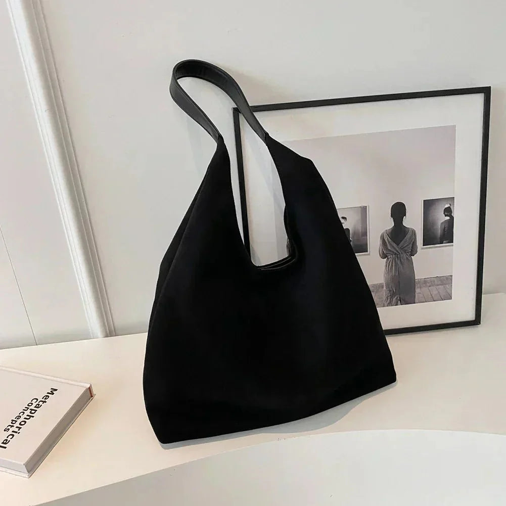 Sereno Luxe Suède Tote Tas voor Dames – Ruim en Elegant Handmodel