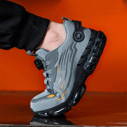 Aurevo Orthopedische Heren Veiligheidsschoenen met Kevlar Zool en Antislipprofiel