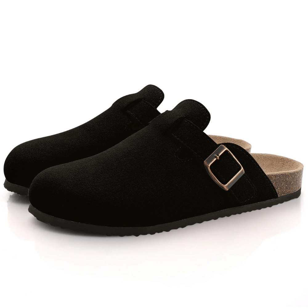 Reverie Suède Leren Mulesandalen voor Dames – Elegant en Stijlvol Design