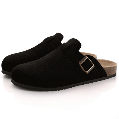 Reverie Suède Leren Mulesandalen voor Dames – Elegant en Stijlvol Design