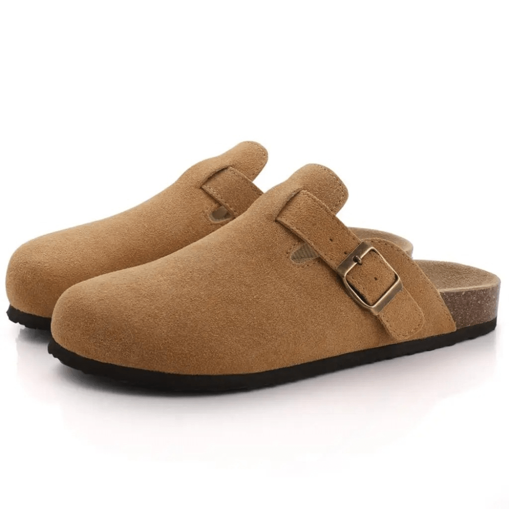 Reverie Suède Leren Mulesandalen voor Dames – Elegant en Stijlvol Design