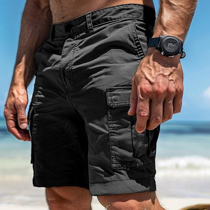 Veloria Heren Cargo Sportshort – Polyester Katoen Mix met Functionele Pockets