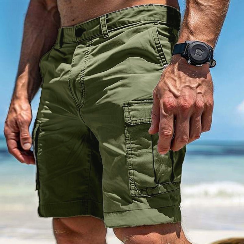 Veloria Heren Cargo Sportshort – Polyester Katoen Mix met Functionele Pockets