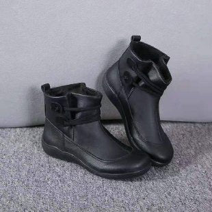 Évoque | Waterdichte Leren Boots met Orthopedische Pasvorm