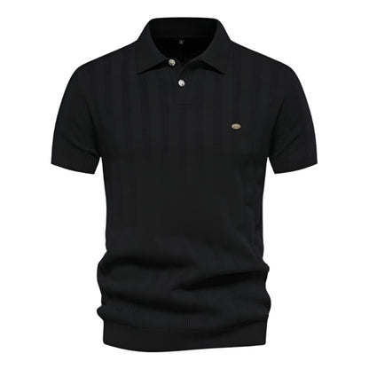 Herenshirt van merinowol met korte mouwen – Monde – Ademend en zacht – Donkerblauw