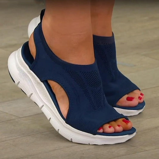 Veloria Elegante Dames Sandalen met Voorgevormde Zool en Antislip Design