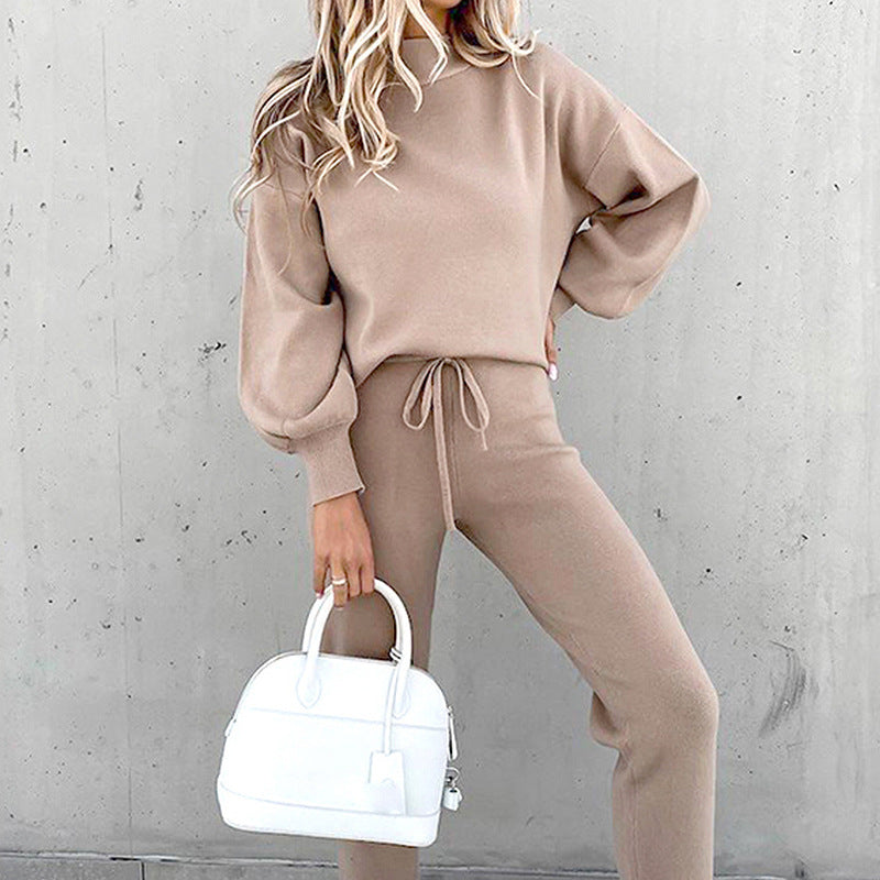 Veloria Tweedelig Huispak voor Dames – Comfortabel Loungewear Set van Zachte Stof