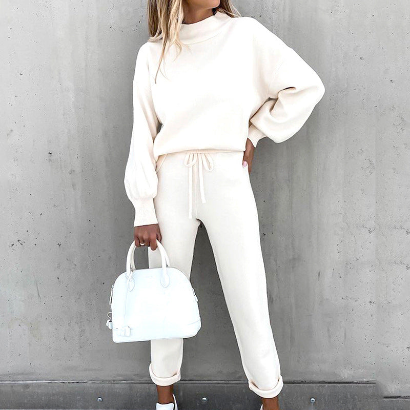 Veloria Tweedelig Huispak voor Dames – Comfortabel Loungewear Set van Zachte Stof