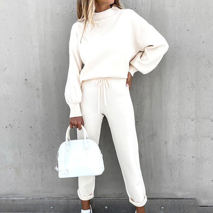 Veloria Tweedelig Huispak voor Dames – Comfortabel Loungewear Set van Zachte Stof